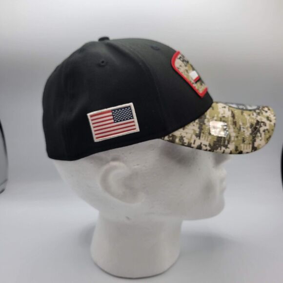 New Era Atlanta Falcons Mens 39THIRTY Flex Hat L/XL Camo 2021 Salute To Service - Picture 4 of 14